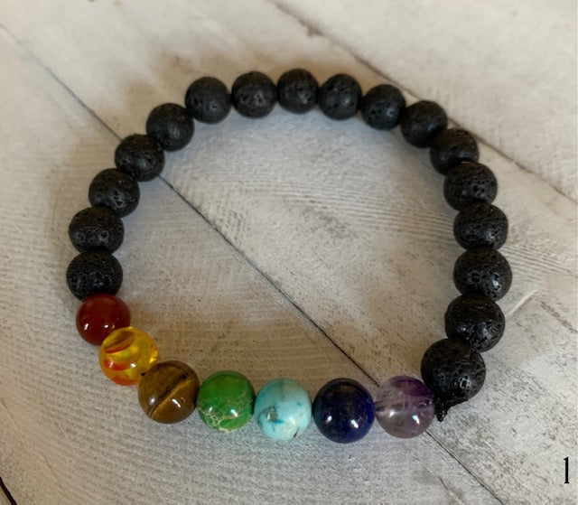 Chakra Bracelet (medium- 7")